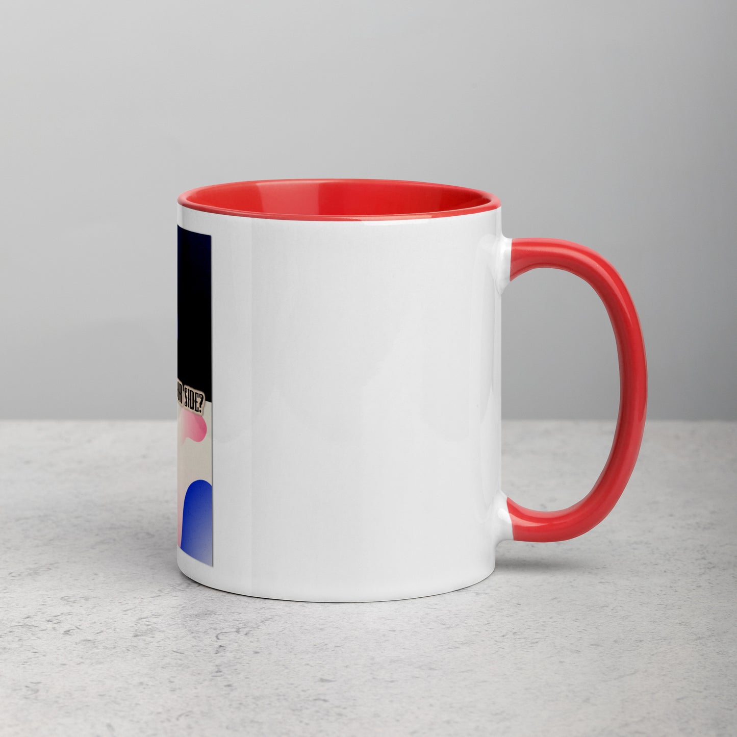 Self-Protection Mug With Color Inside