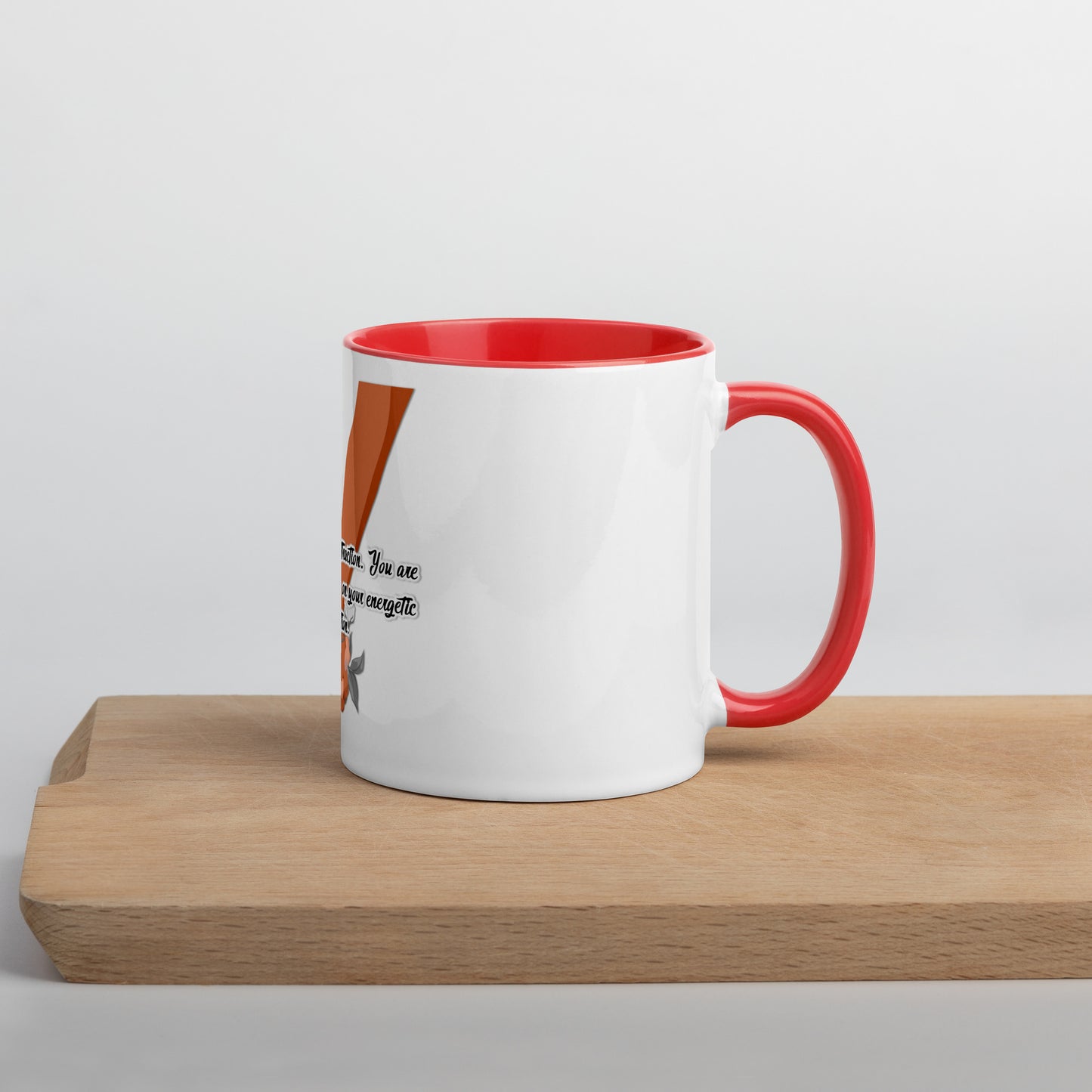 Law Of Resonance Mug With Color Inside