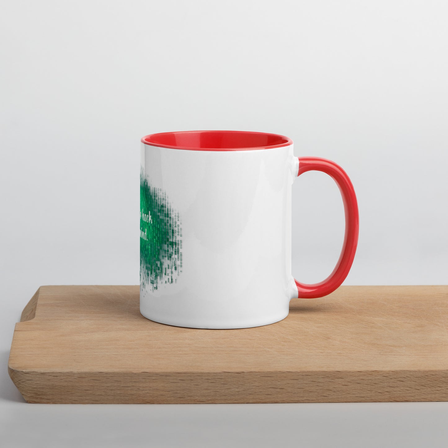 Binary Breakdown Mug with Color Inside