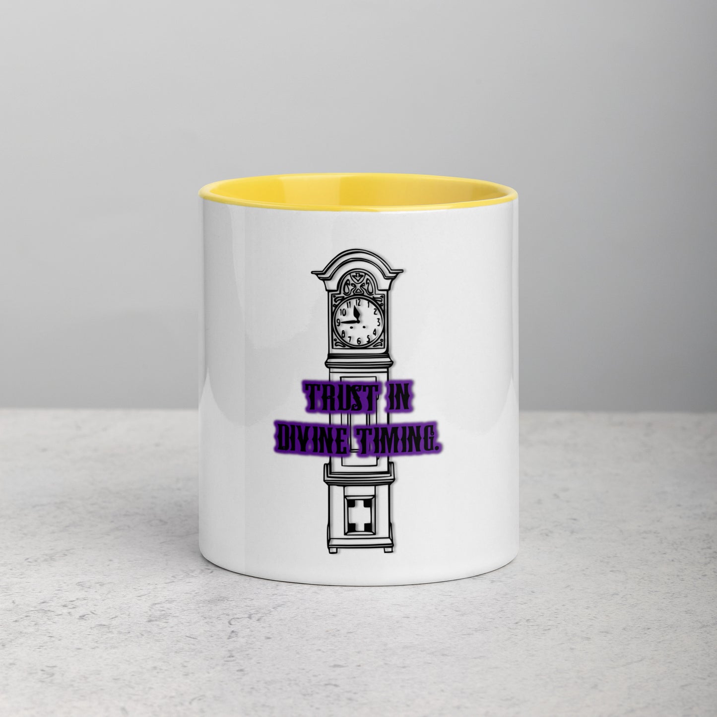 Time #2 Mug With Color Inside