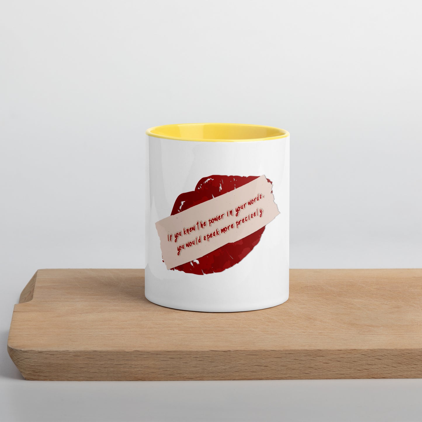 Preciseness Mug With Color Inside