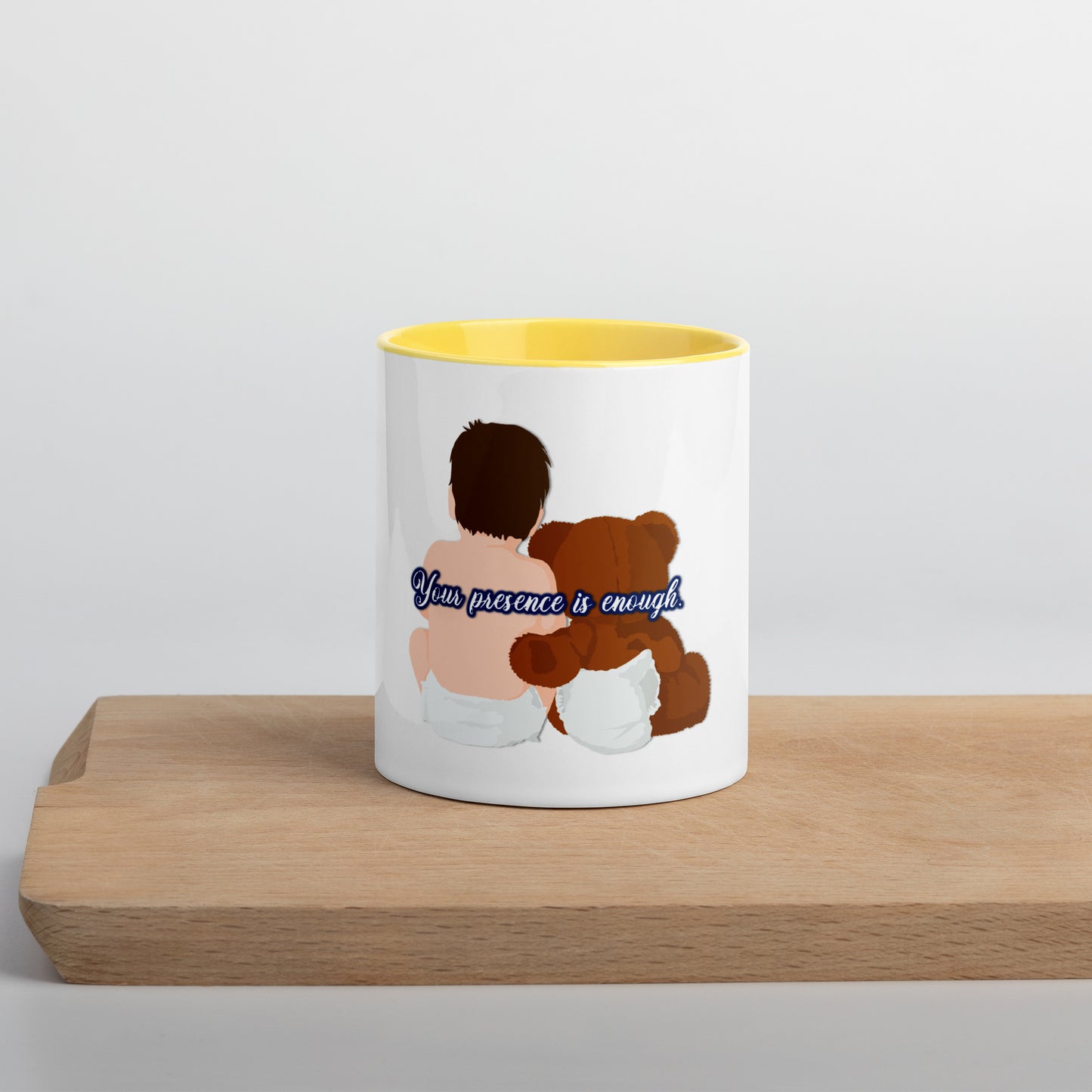 Enough #2 Mug With Color Inside