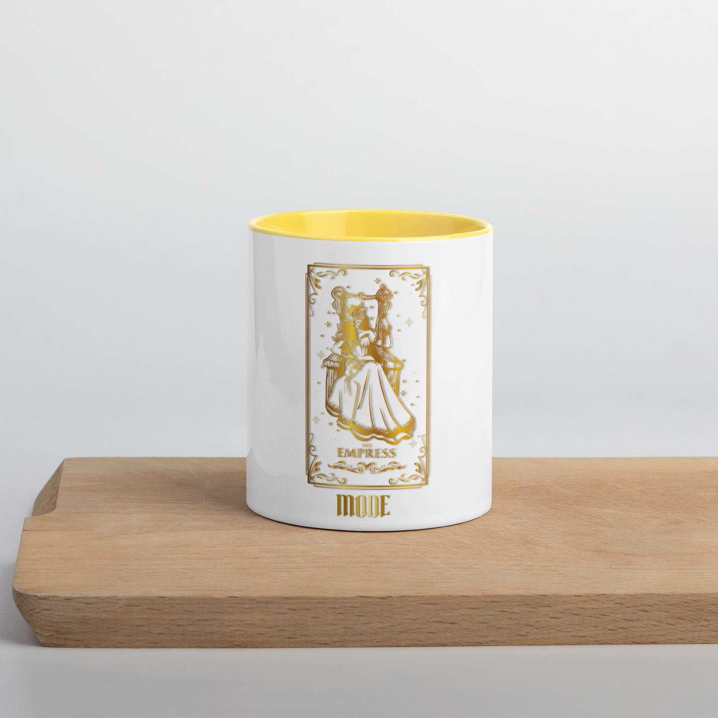 Empress (Gold) Mug With Color Inside