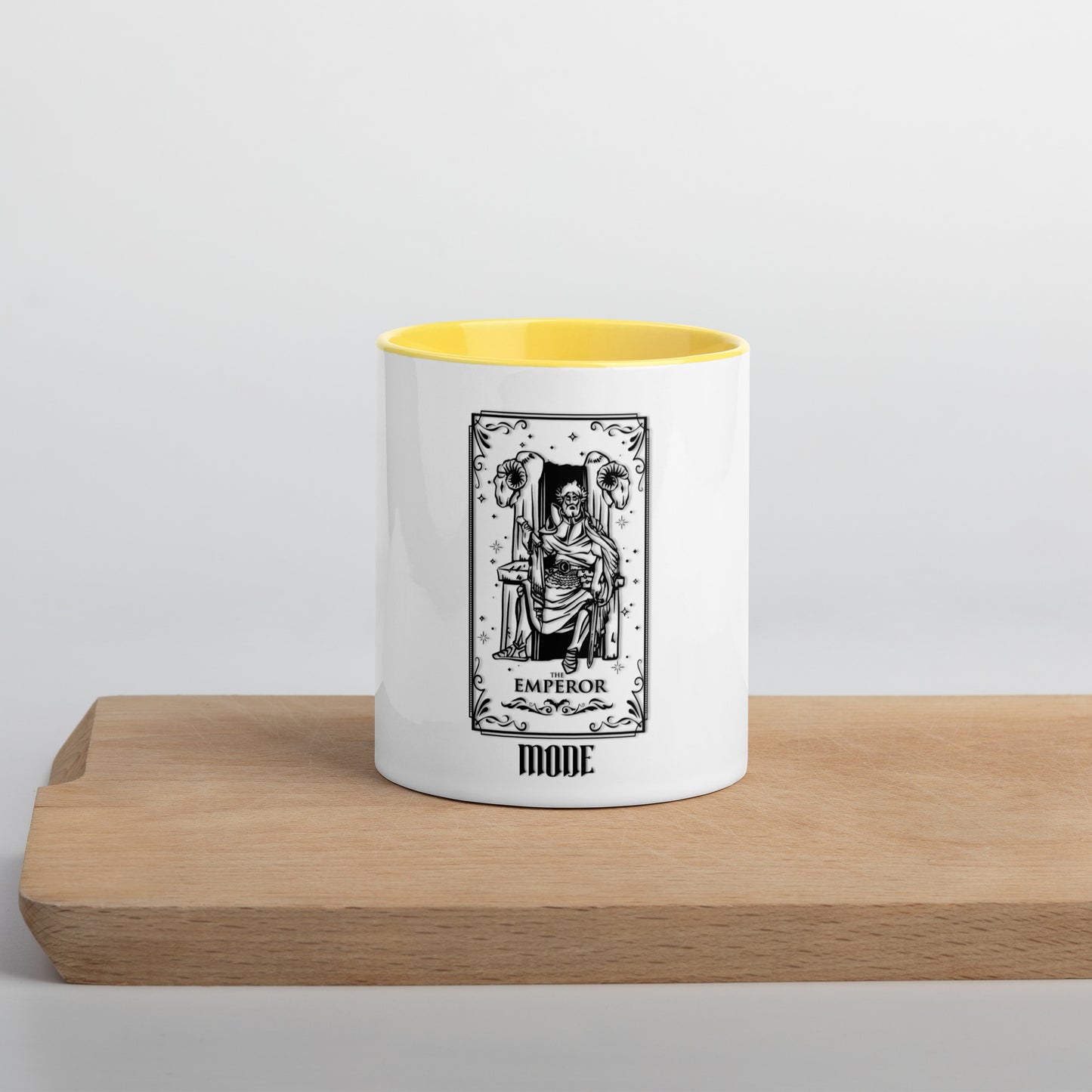 Emperor (Black) Mug With Color Inside