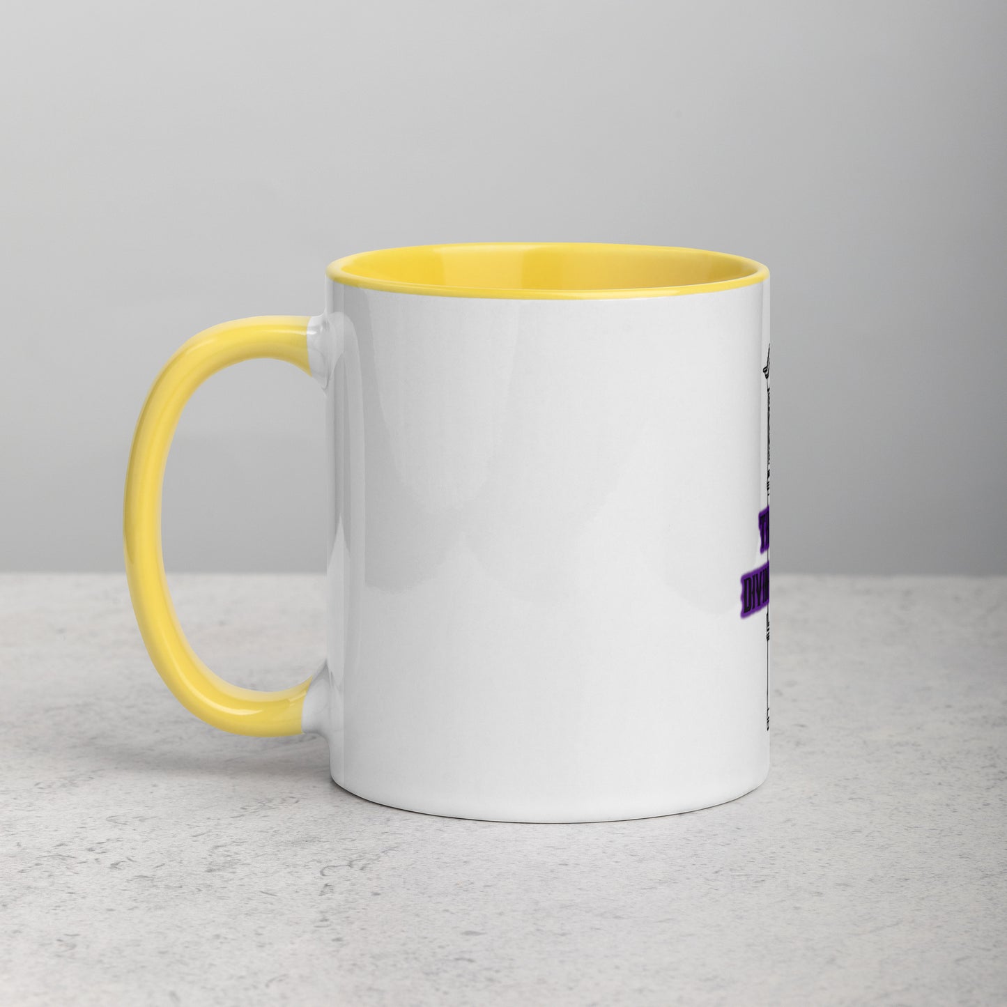 Time #2 Mug With Color Inside