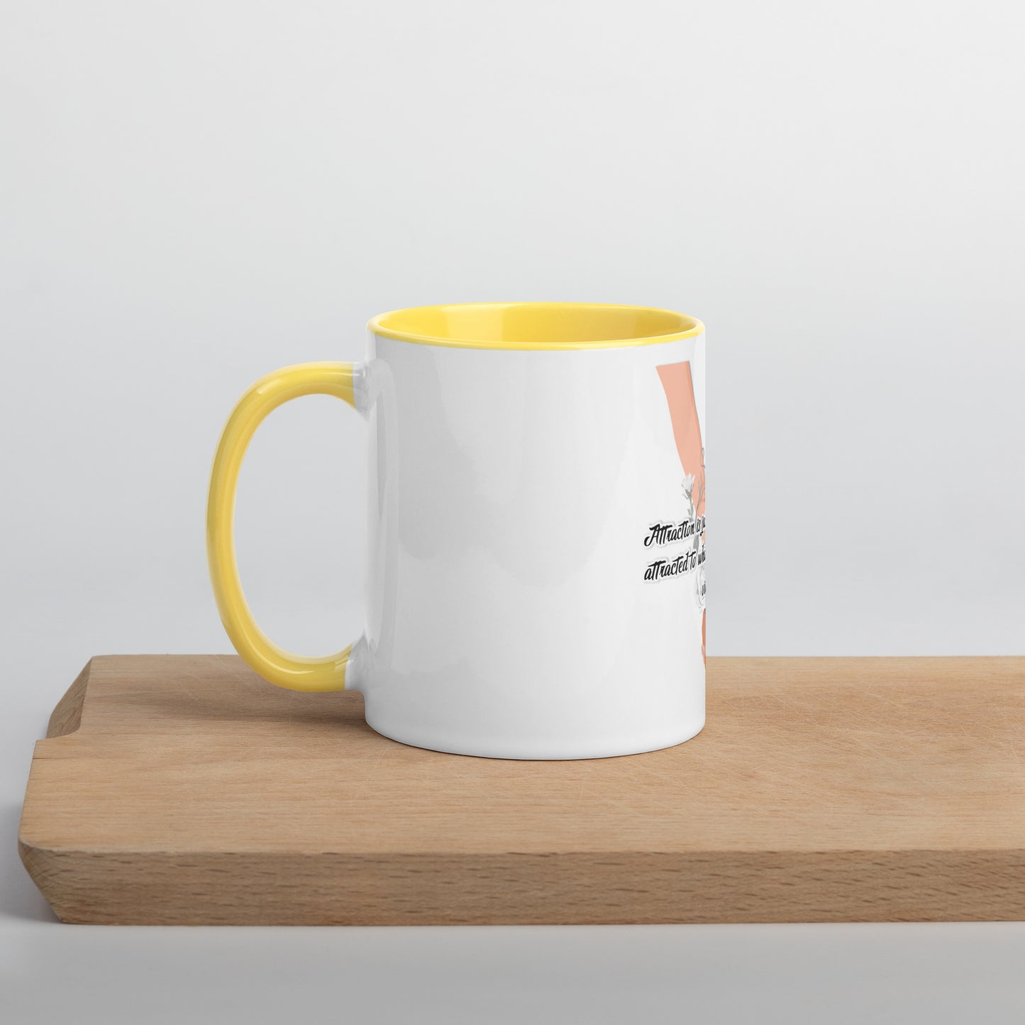 Law Of Resonance Mug With Color Inside