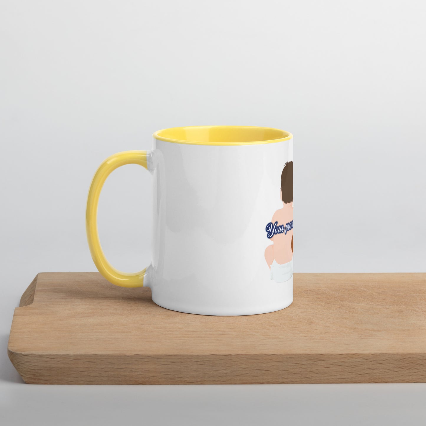Enough #2 Mug With Color Inside