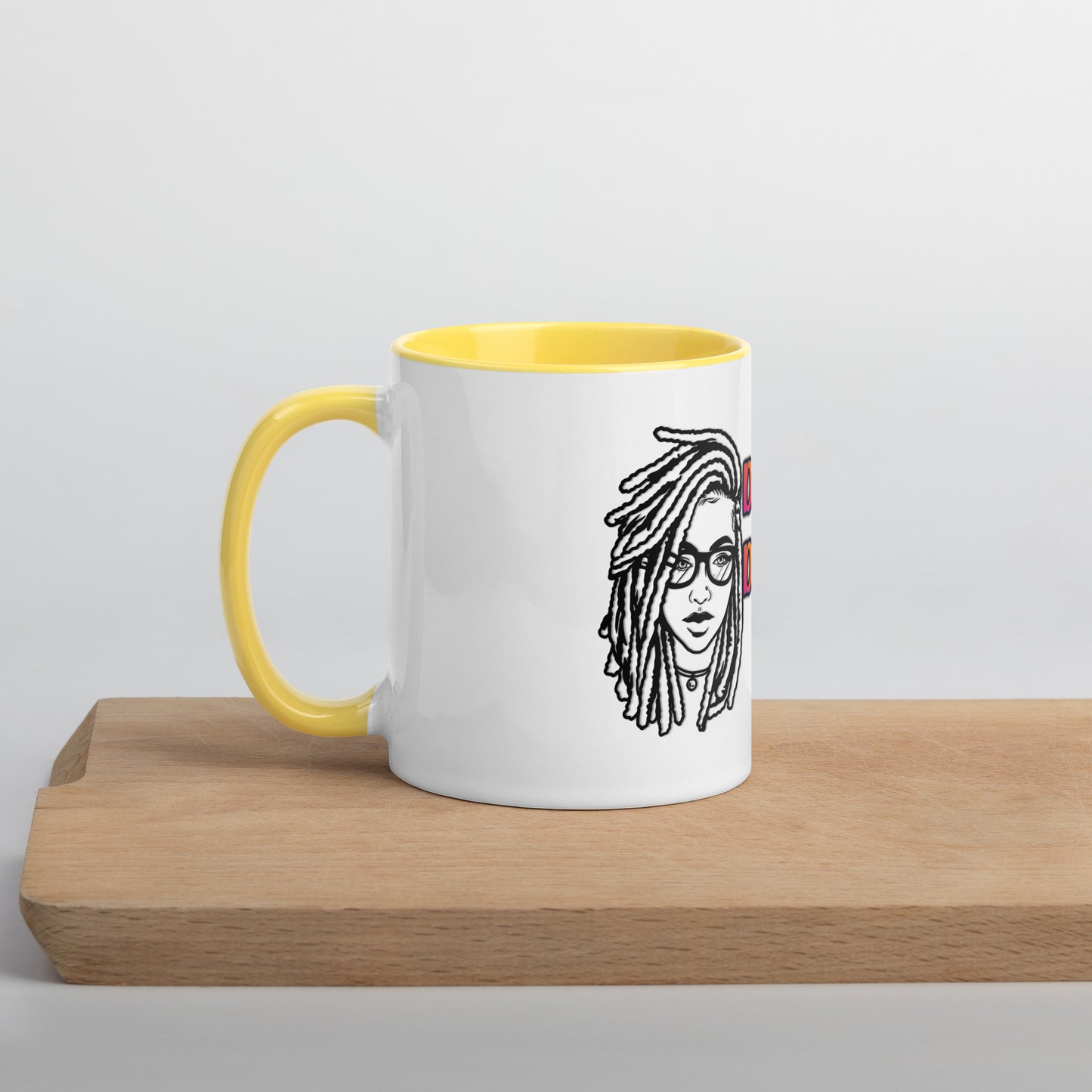 DD Woman (Multi-color) Mug With Color Inside