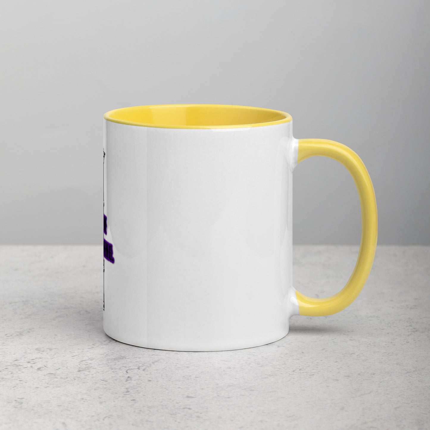 Time #2 Mug With Color Inside