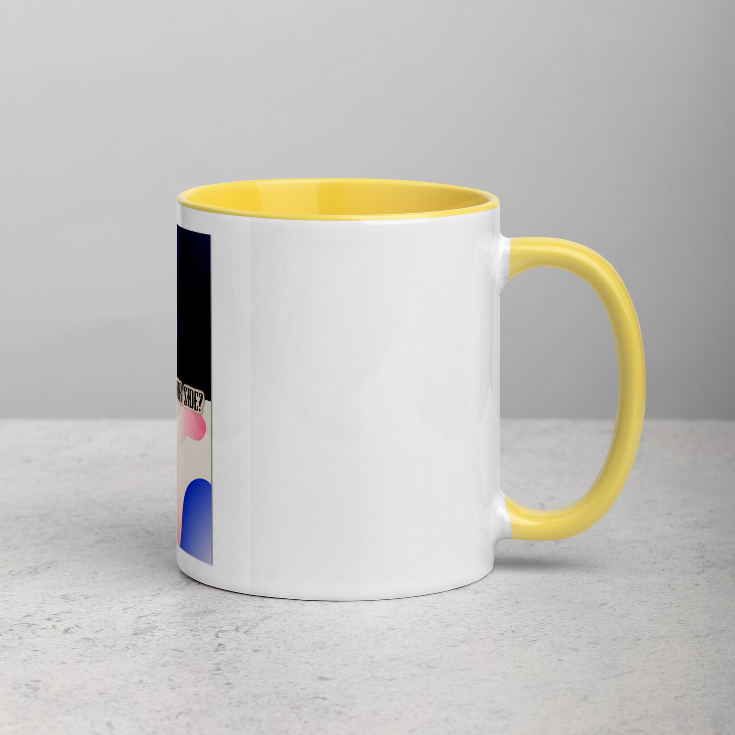 Self-Protection Mug With Color Inside