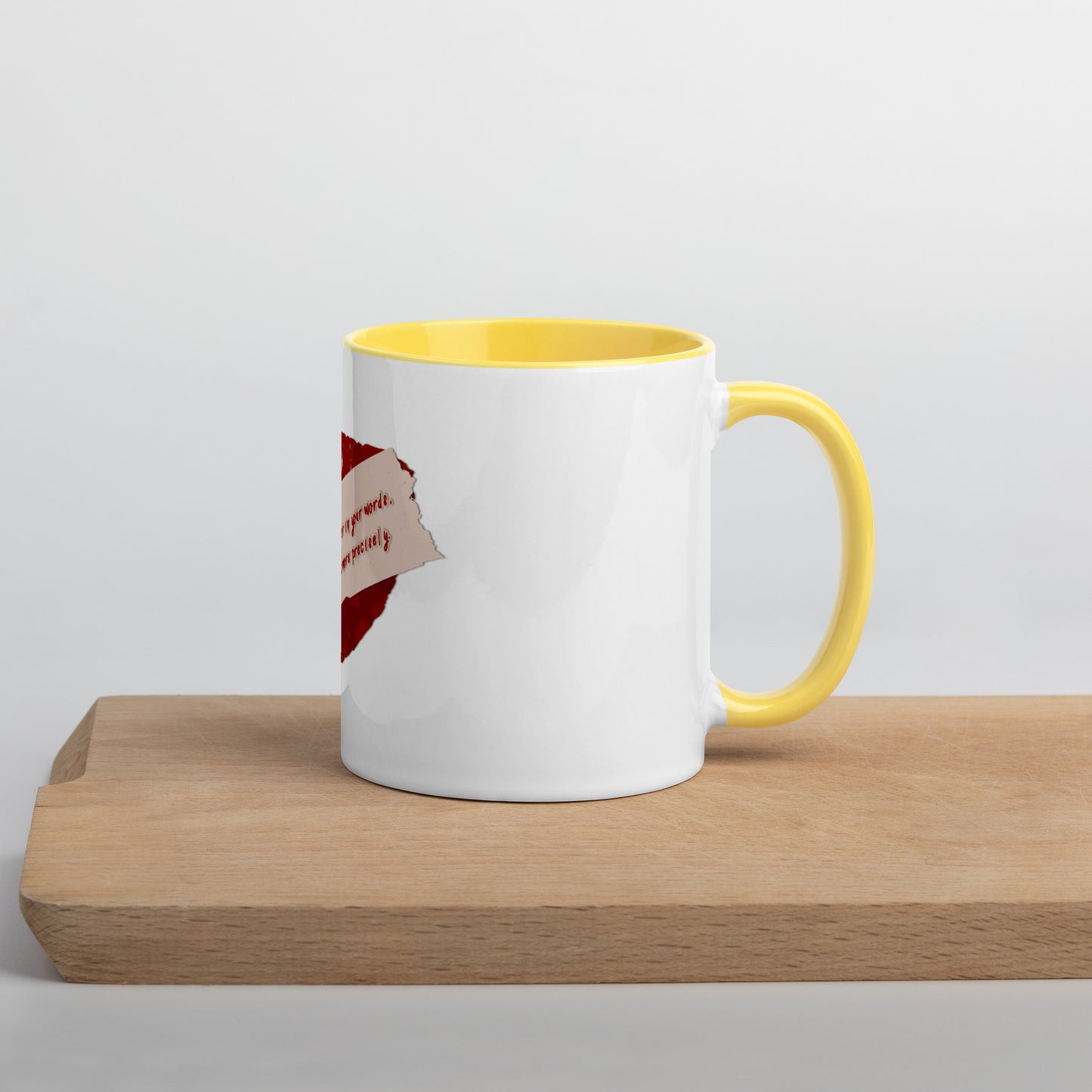 Preciseness Mug With Color Inside