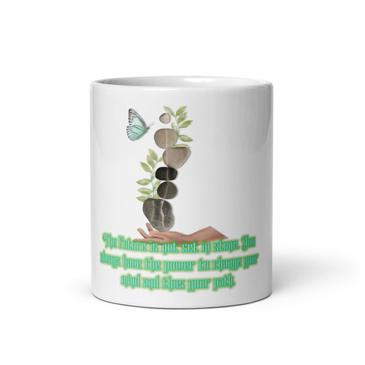 Set In Stone White Glossy Mug