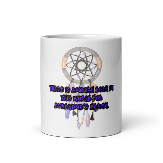 Dreamcatcher White Glossy Mug