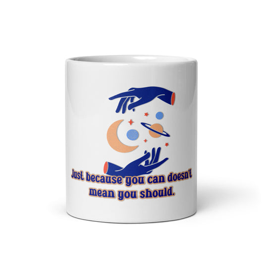 Choices #1 White Glossy Mug
