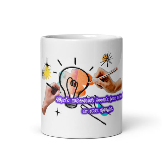 Awareness #1 White Glossy Mug