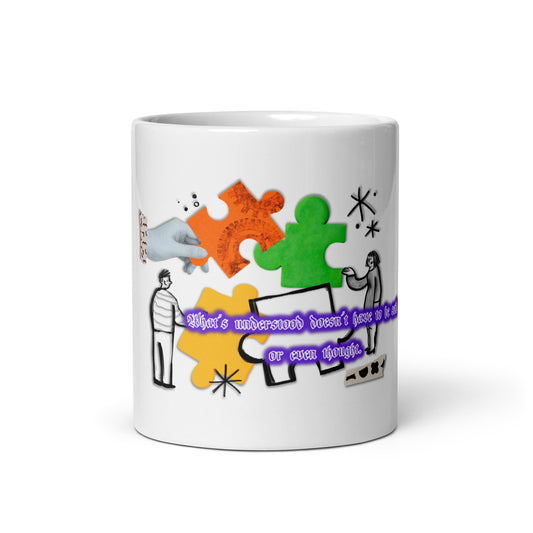 Awareness #2 White Glossy Mug