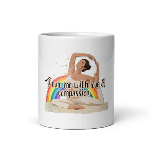 Affirmation #1 White Glossy Mug