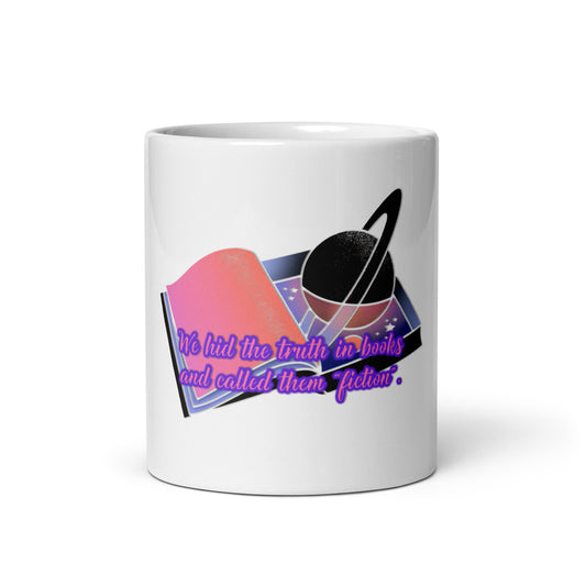 Fiction White Glossy Mug