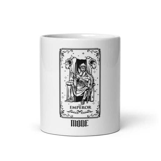 Emperor (Black) White Glossy Mug