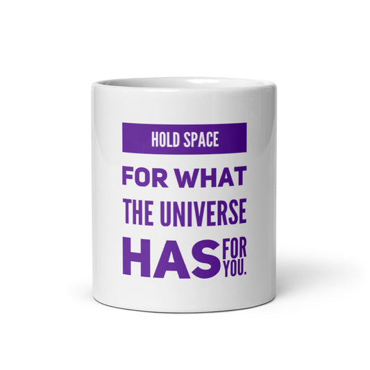 Hold Space #2 White Glossy Mug