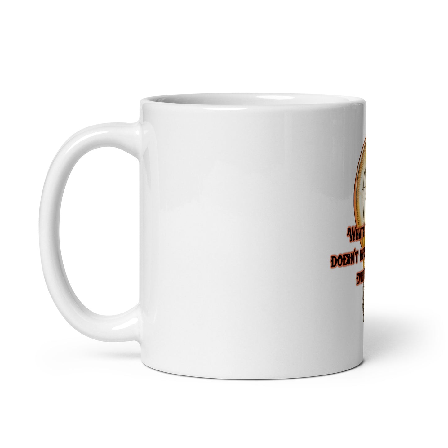 Lightbulb #3 White Glossy Mug