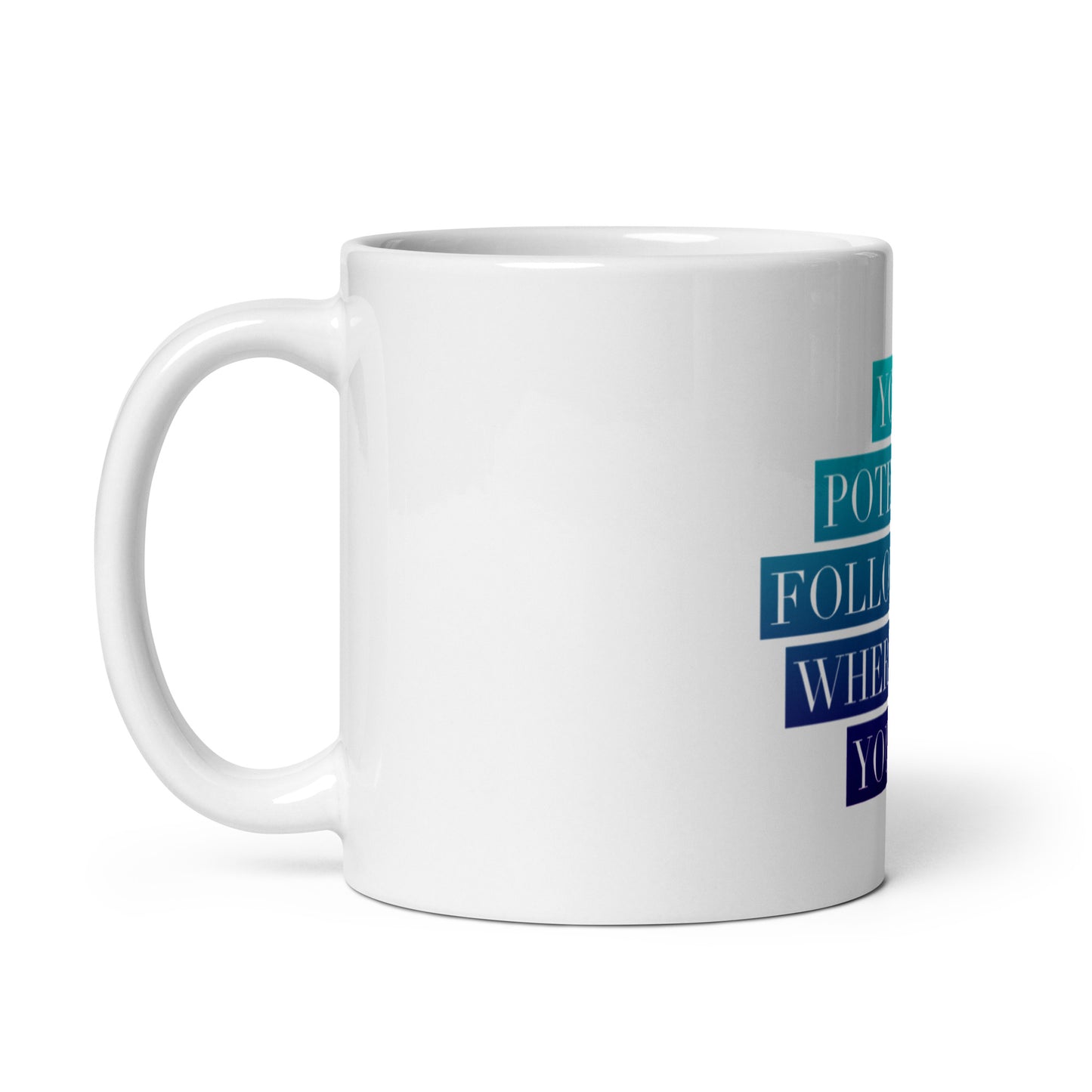 Your Potential #1 White Ceramic White Glossy Mug
