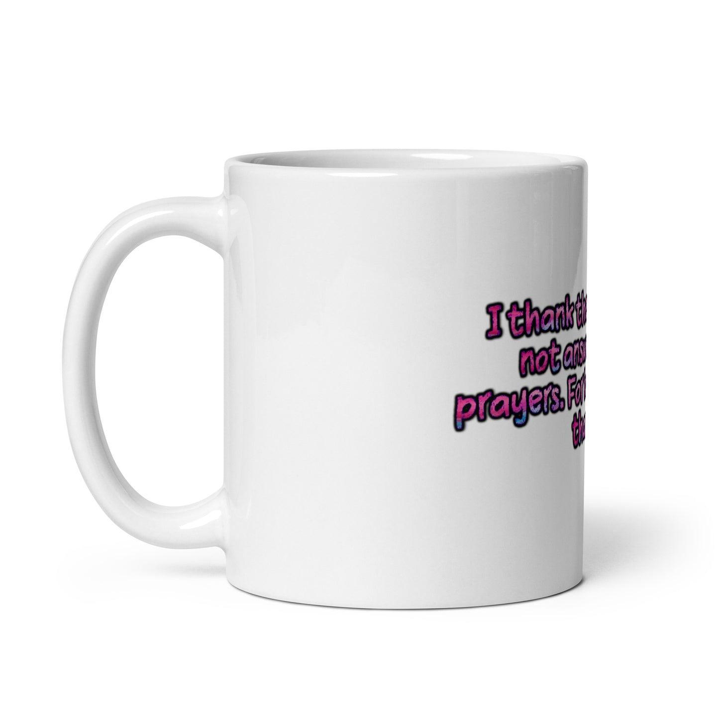 Thank The Universe #1 White Glossy Mug