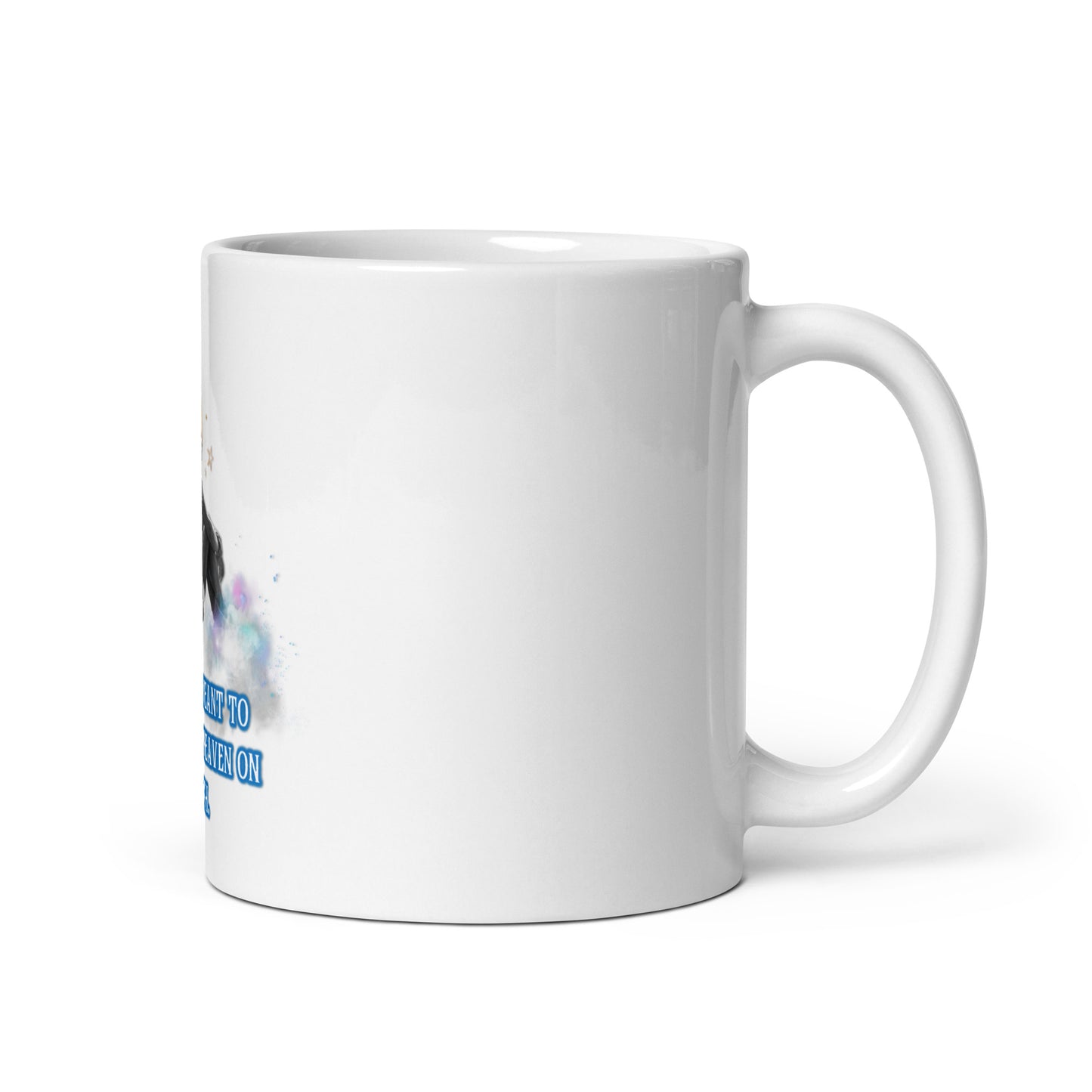 Paradise White Glossy Mug