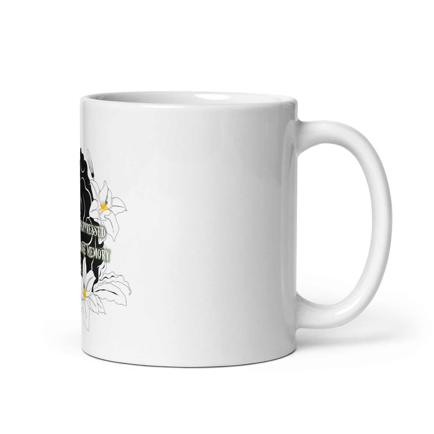 Memory White Glossy Mug