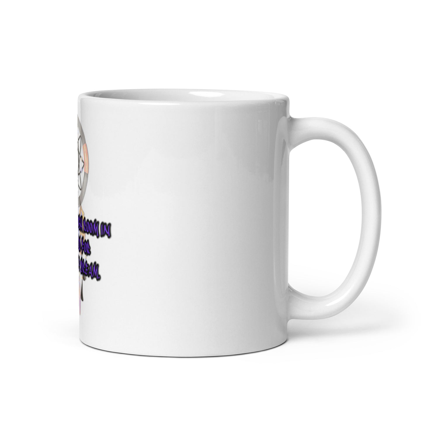 Dreamcatcher White Glossy Mug