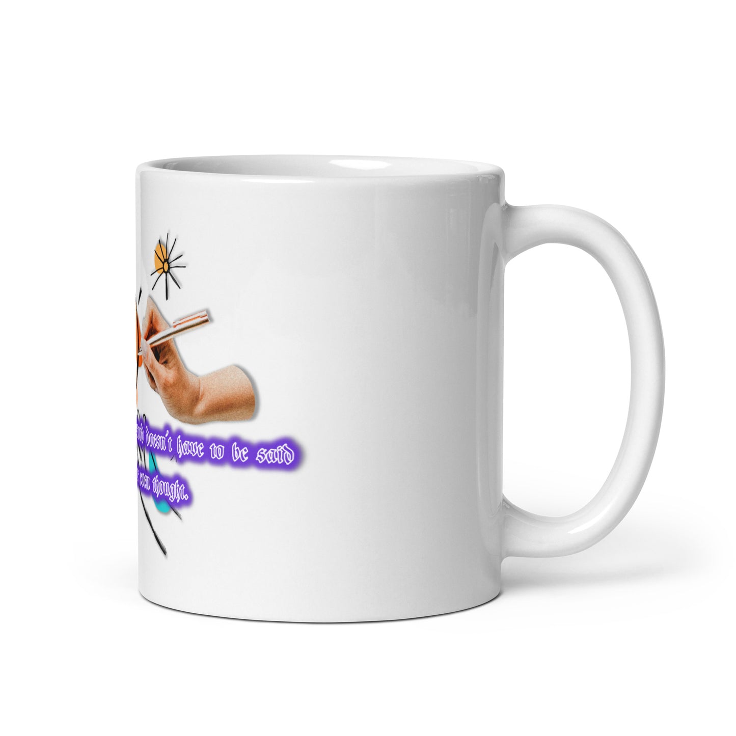 Awareness #1 White Glossy Mug