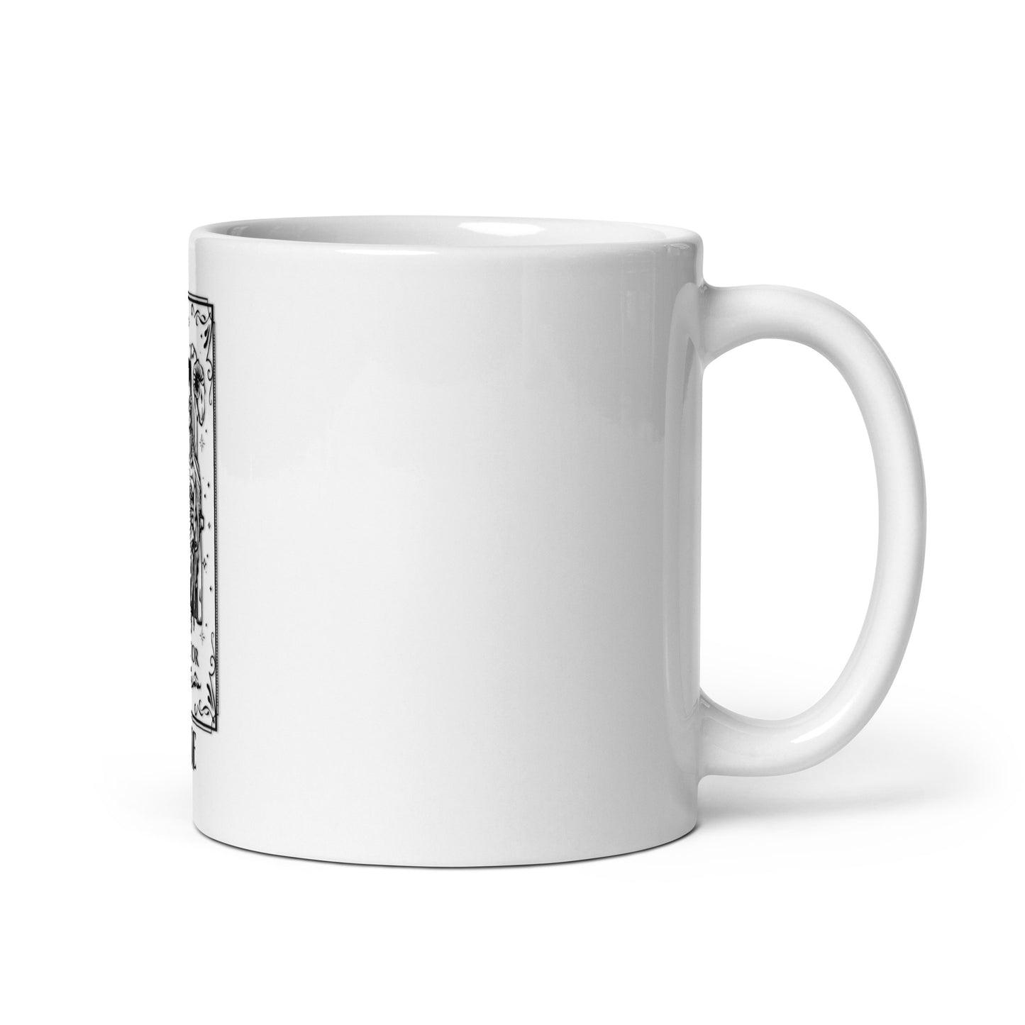 Emperor (Black) White Glossy Mug