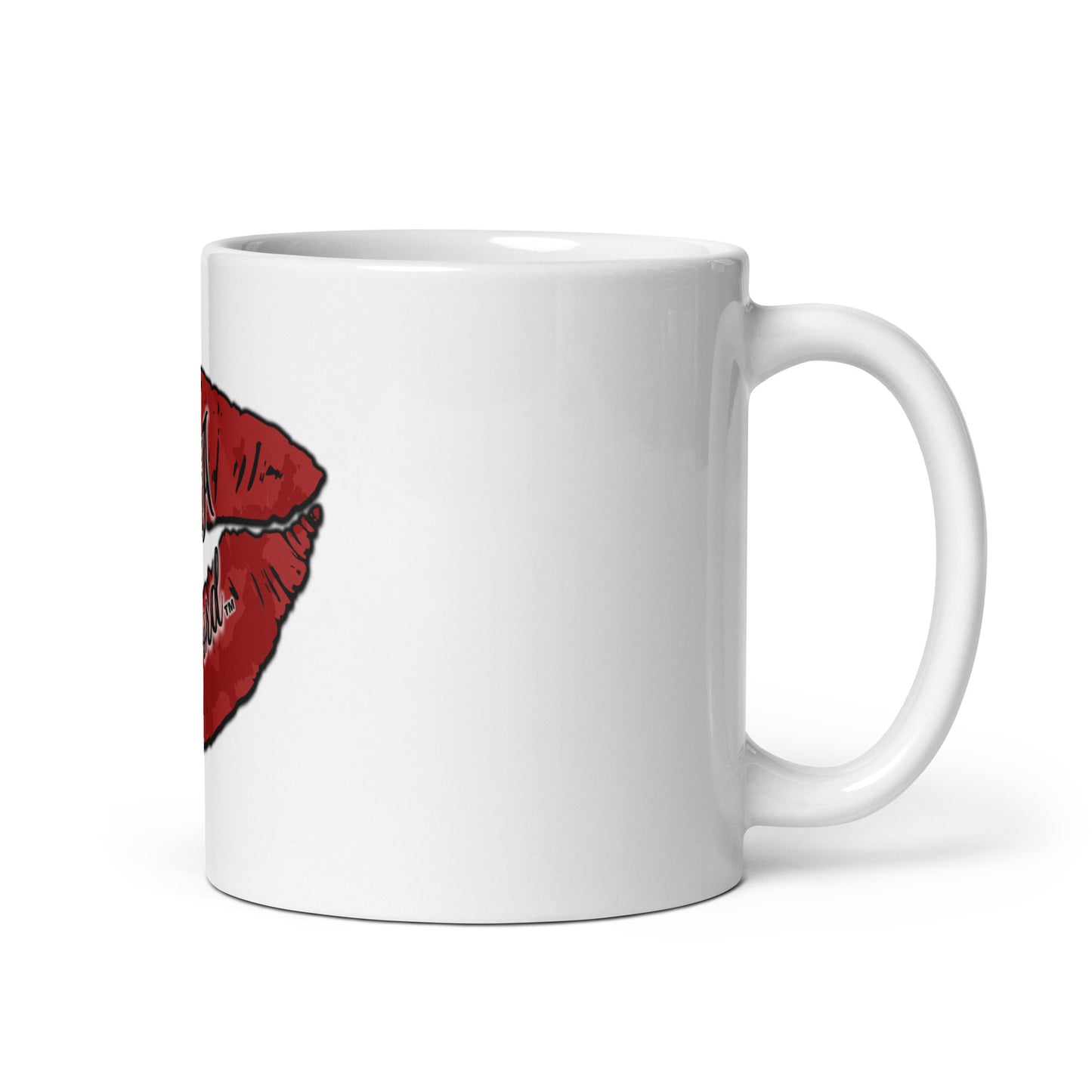 In A Word (Logo) White Glossy Mug