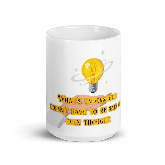 Lightbulb #2 White Glossy Mug