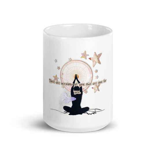 Just For You White Glossy Mug