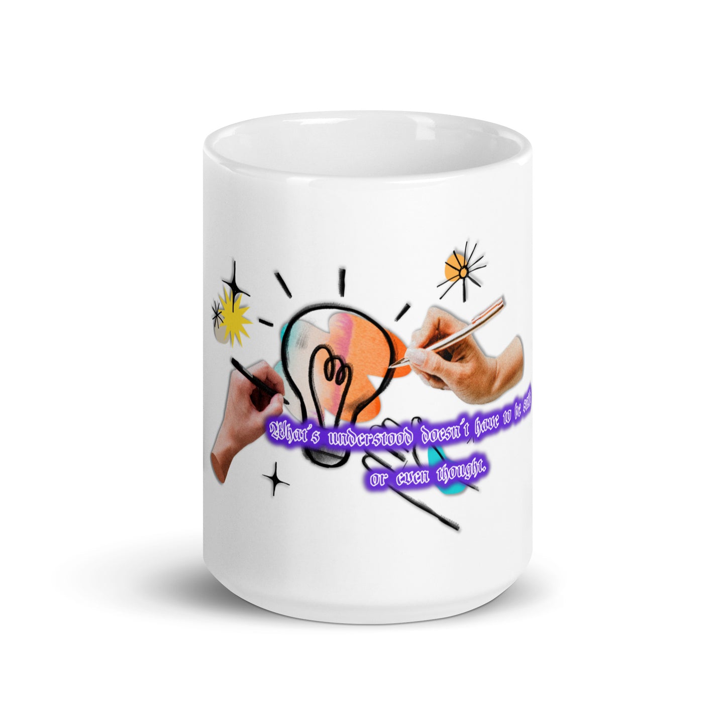 Awareness #1 White Glossy Mug