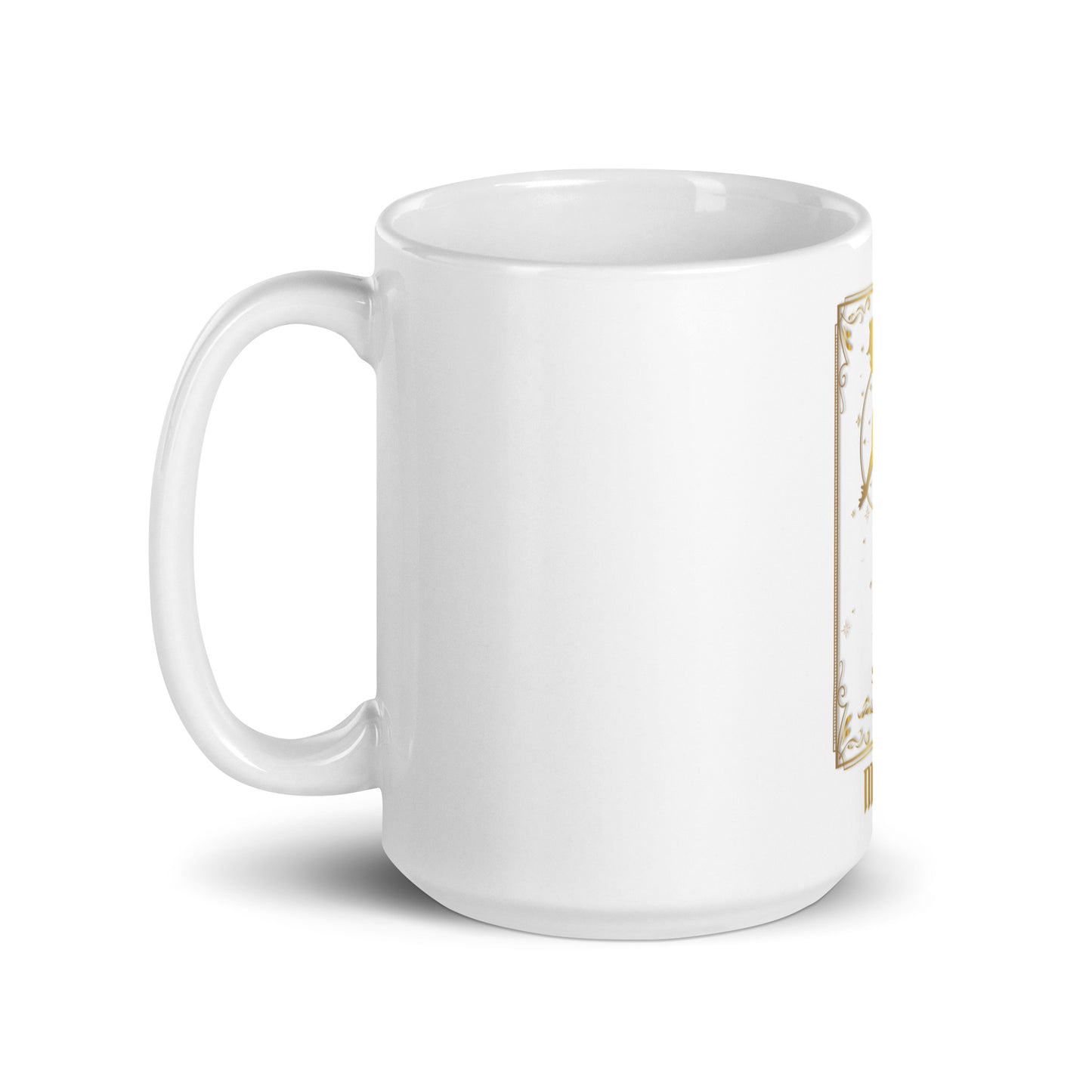 Star (Gold) White Glossy Mug