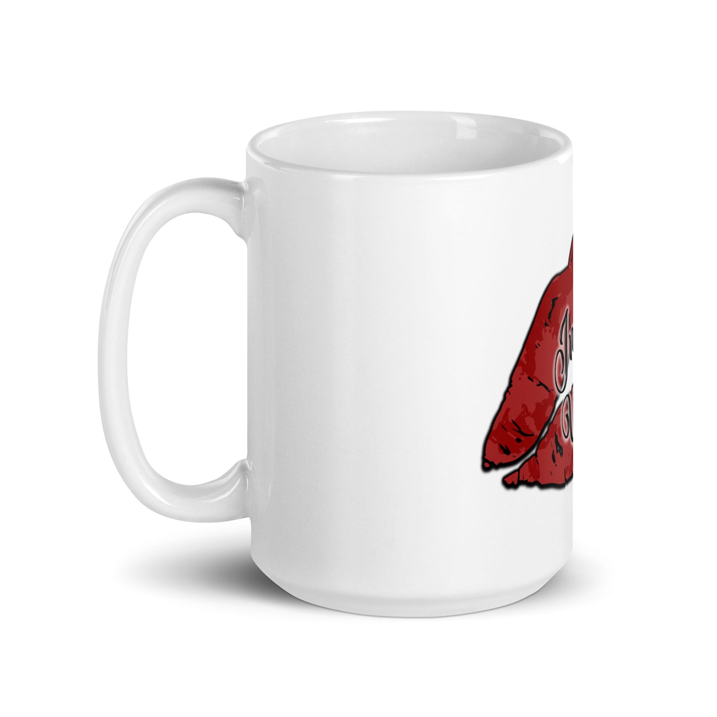 In A Word (Logo) White Glossy Mug