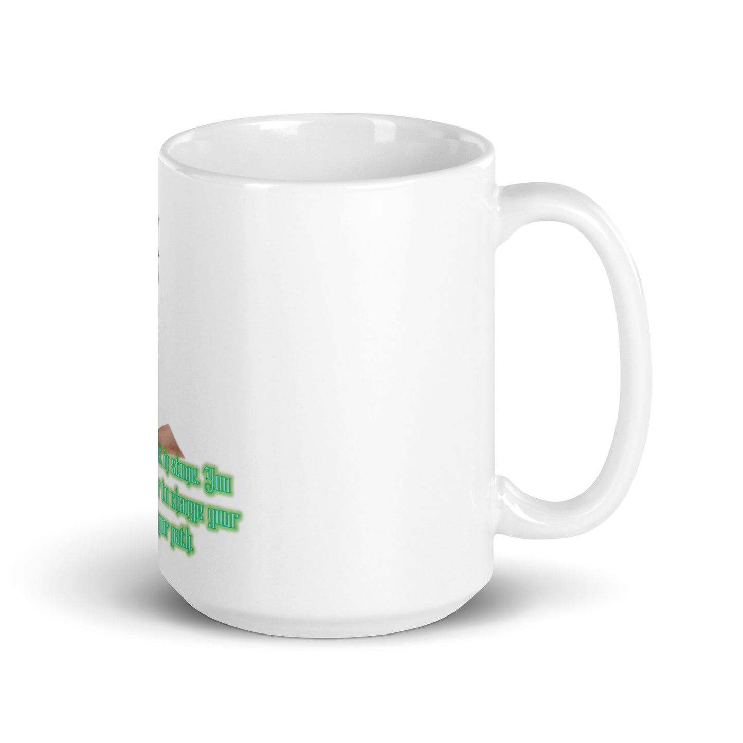Set In Stone White Glossy Mug