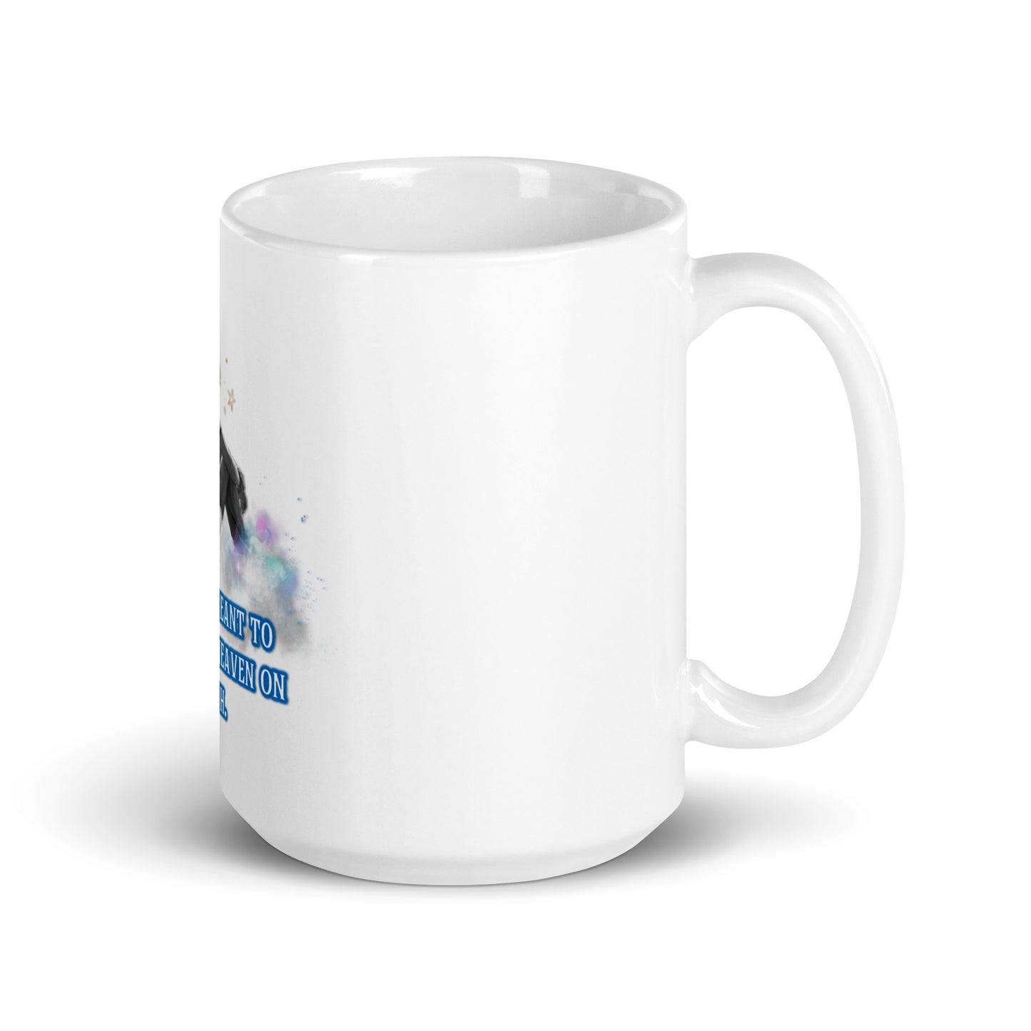 Paradise White Glossy Mug