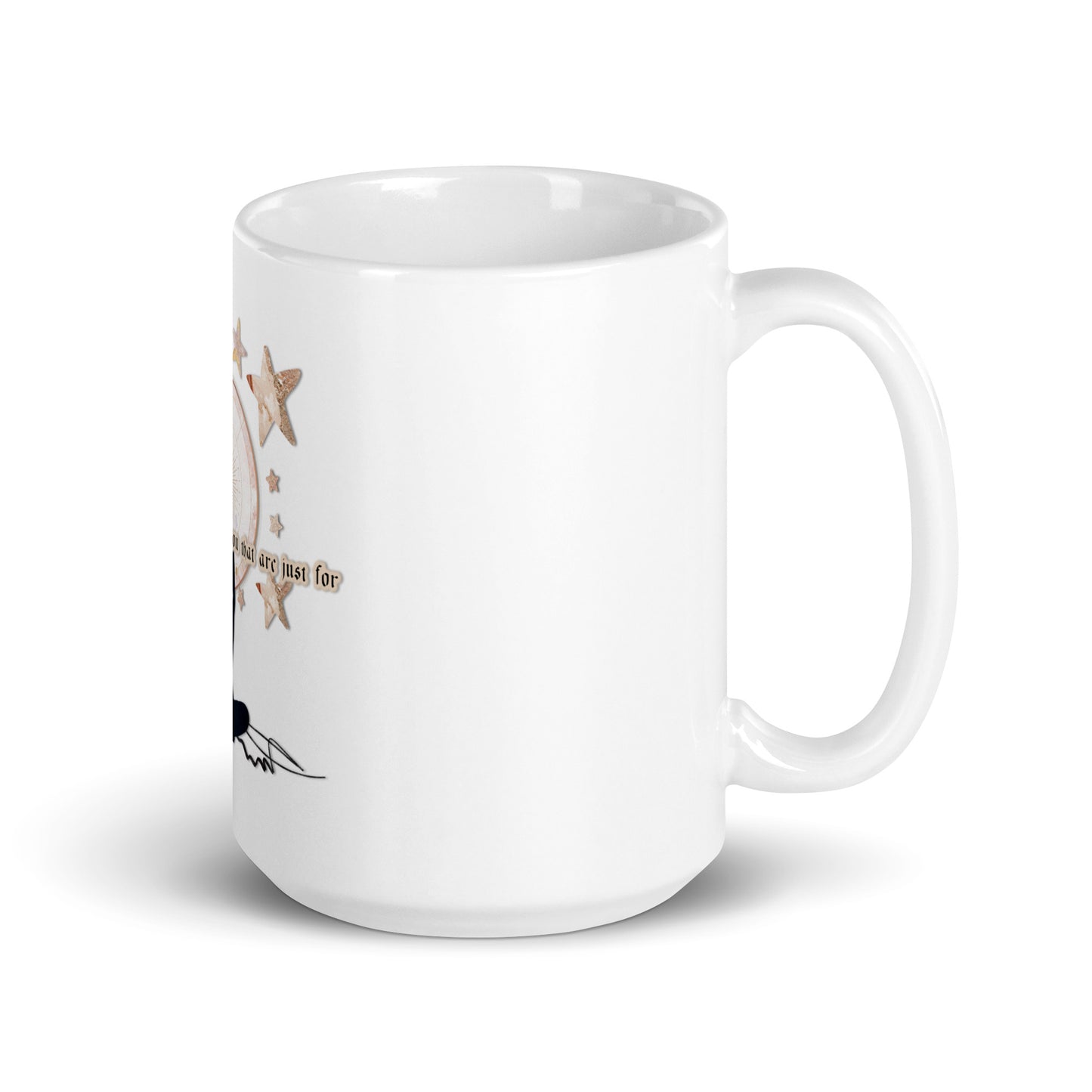 Just For You White Glossy Mug