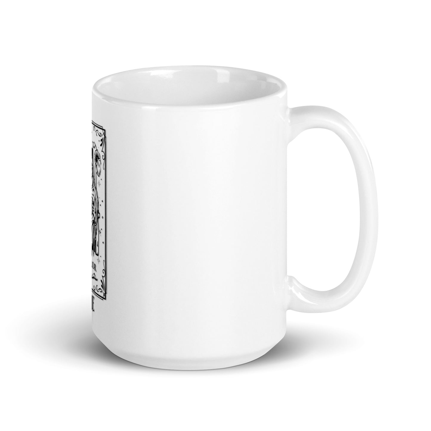 Emperor (Black) White Glossy Mug