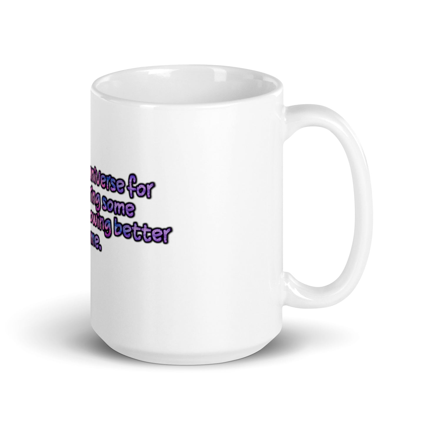 Thank The Universe #1 White Glossy Mug
