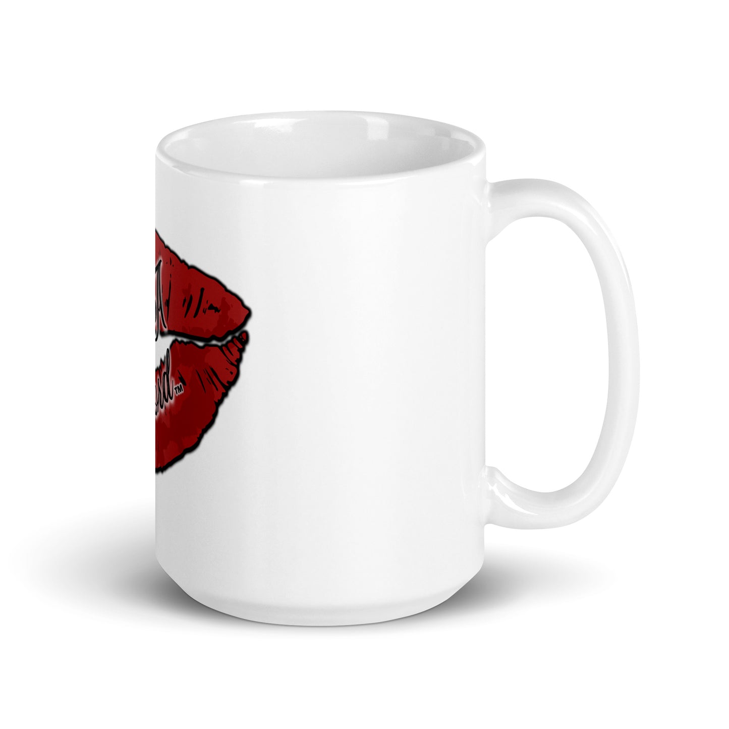 In A Word (Logo) White Glossy Mug