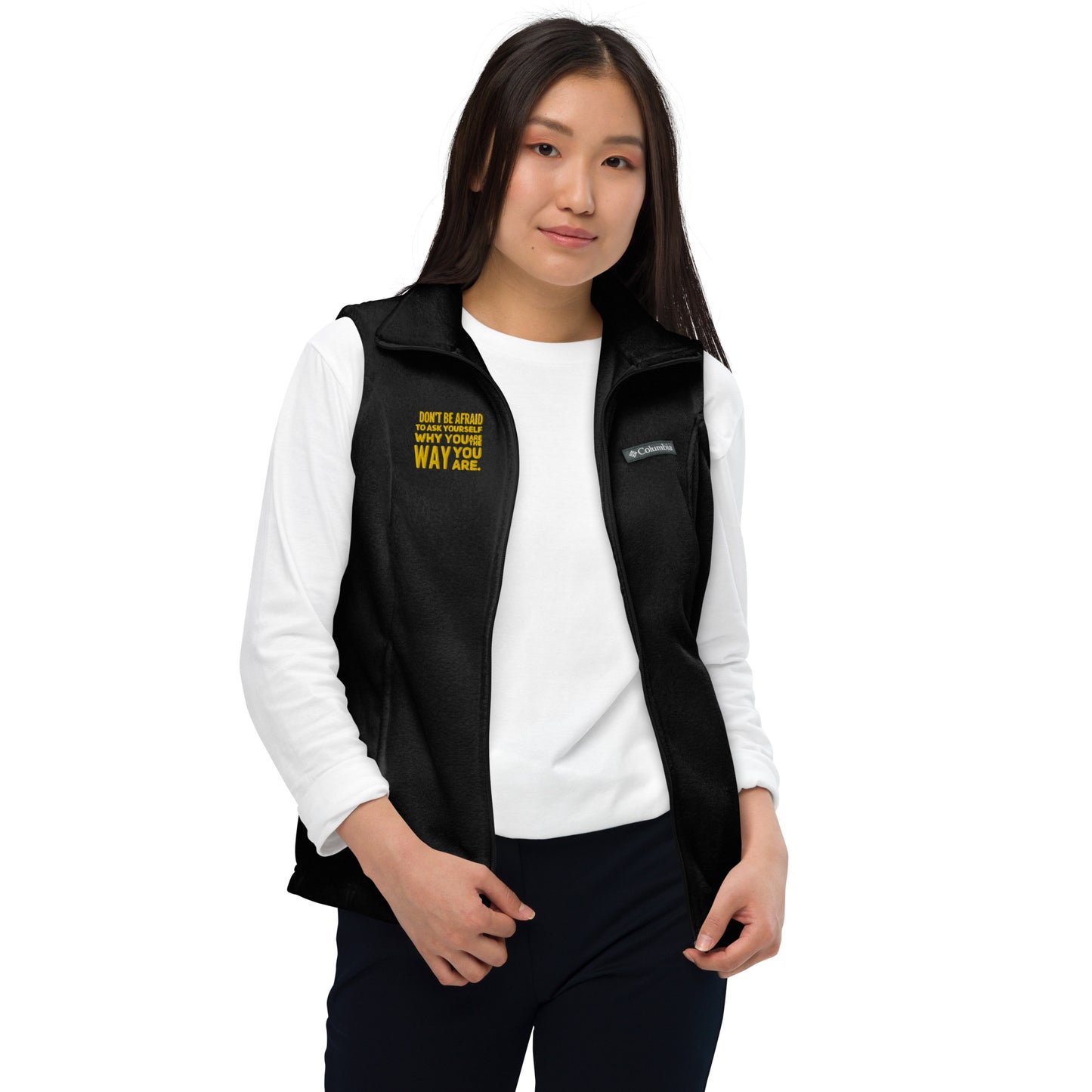 Ask Yourself #2 Women’s Columbia Fleece Vest