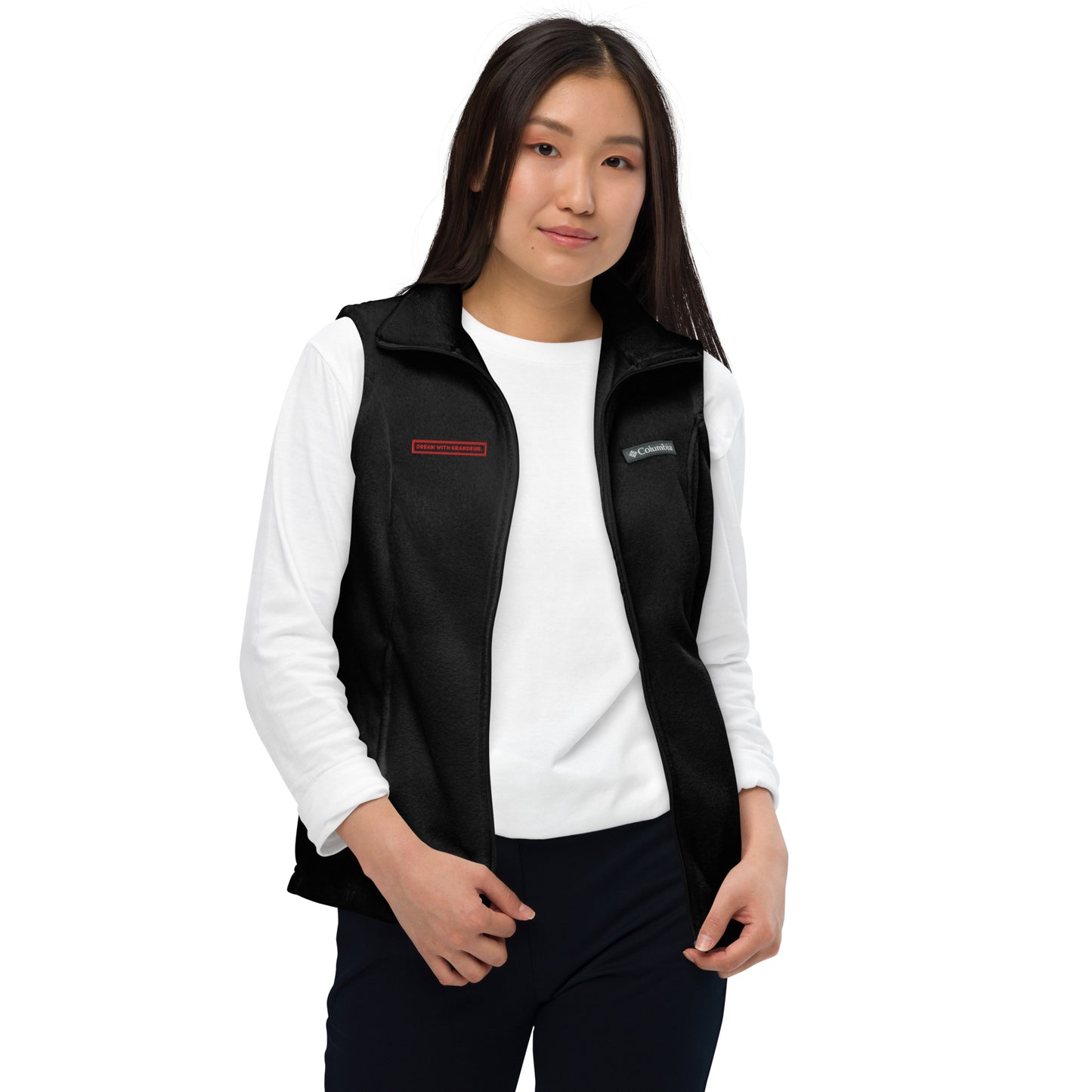 With Grandeur #2 Women’s Columbia Fleece Vest