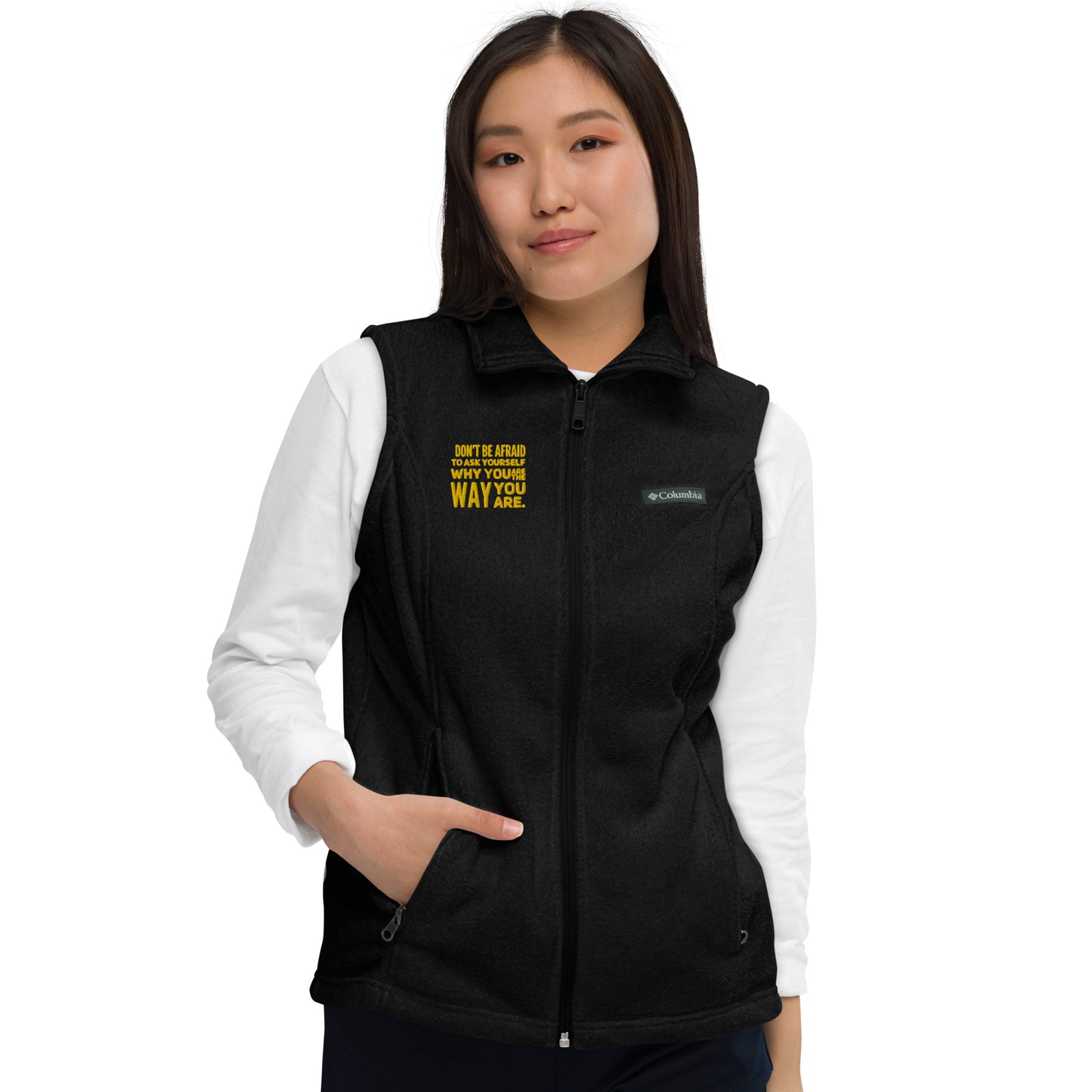 Ask Yourself #2 Women’s Columbia Fleece Vest