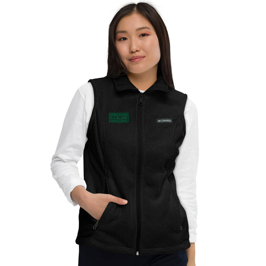 Blank Canvas (Green) Women’s Columbia Fleece Vest