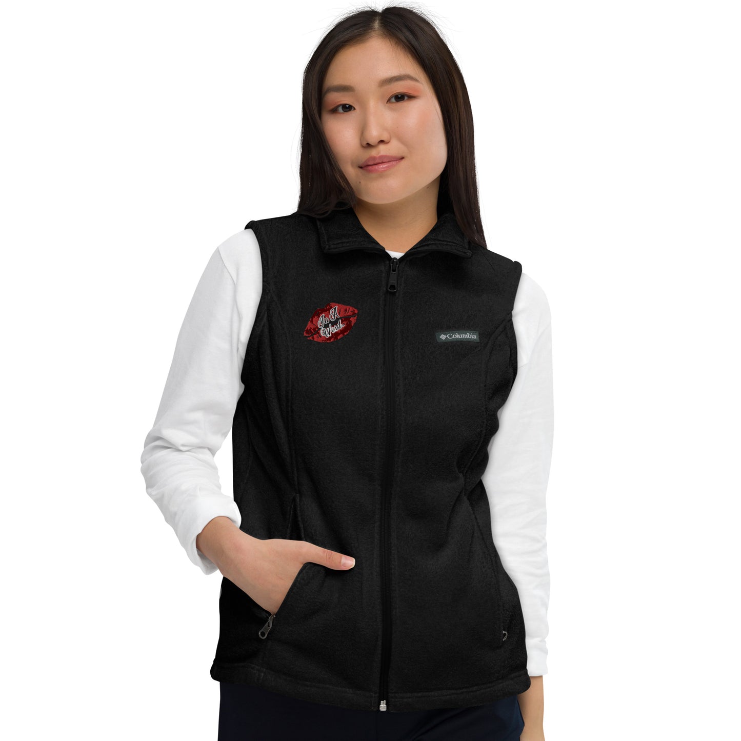 In A Word (Logo) Women’s Columbia Fleece Vest