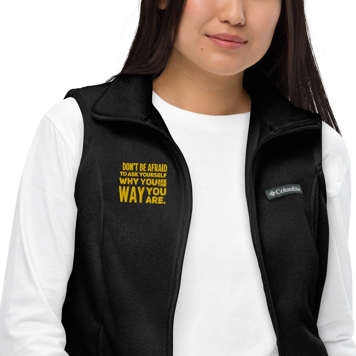 Ask Yourself #2 Women’s Columbia Fleece Vest